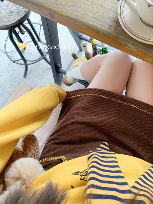 <曾小咸推荐>2.14现货秒杀 ！微信超特价！复古灯芯绒半身裙 日常159.99 立减90 秒杀69.99！！ 商品图11