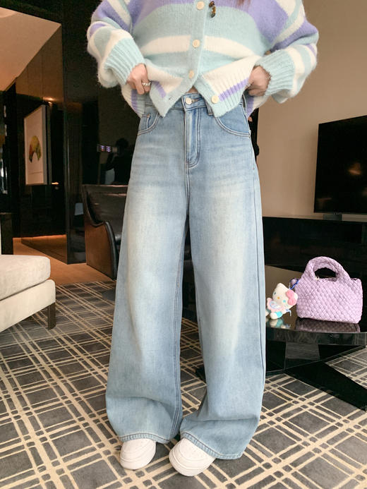 <曾小咸推荐>现货秒杀 ！微信超特价！彩色条纹针织开衫 日常209.99 立减120 秒杀89.99！！ 商品图7