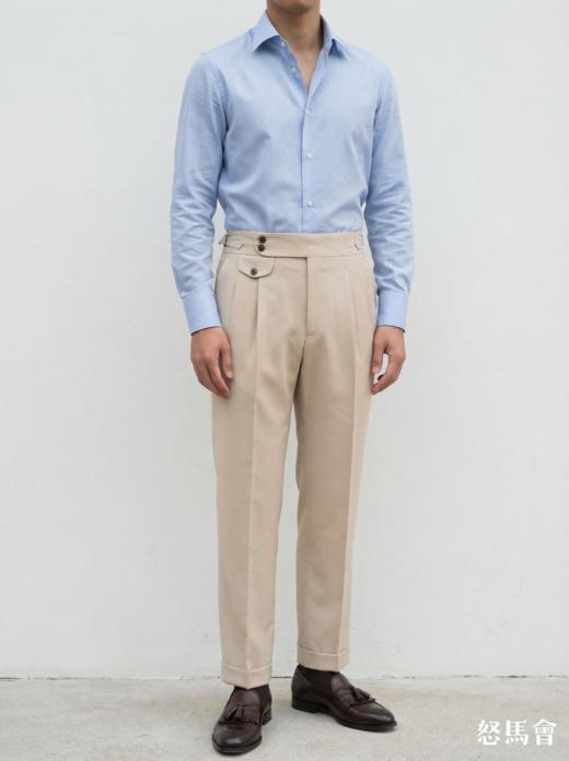 「41款可选」T.INGENIATOR 21微米强捻澳洲美丽诺羊毛意式工艺裤装 商品图2