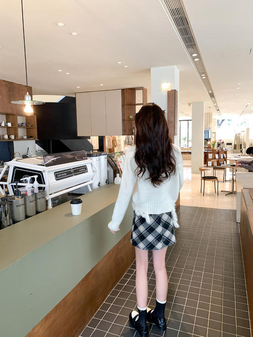 <曾小咸推荐>2.7现货秒杀 ！微信超特价！韩系毛边开衫 日常189 立减89.01 秒杀99.99！！ 商品图6