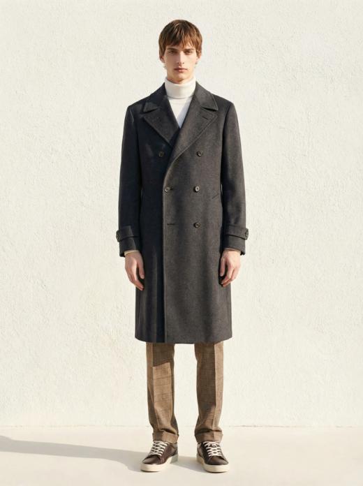 「5款可选」T.INGENIATOR Milled Miracle 缩绒整理100支澳洲美丽诺羊毛大衣 商品图3