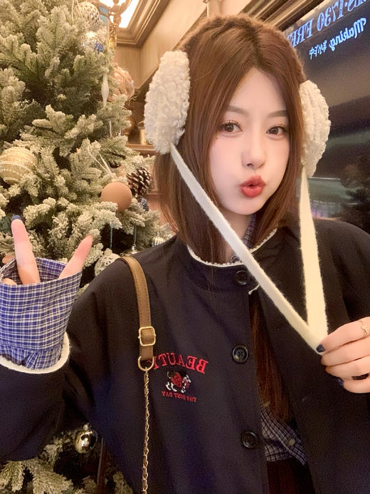 <曾小咸推荐>2.6现货秒杀 ！微信超特价！立领羊羔毛外套 日常269.99 立减130 秒杀139.99！！ 商品图9