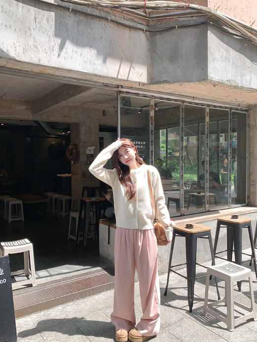 <曾小咸推荐>2.7现货秒杀 ！微信超特价！4色韩系圆领毛衣开衫 日常149.99 立减70 秒杀79.99！！ 商品图12