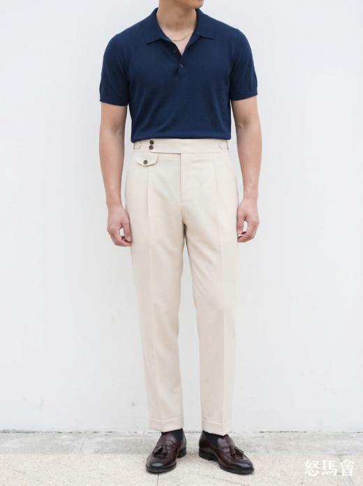 「41款可选」T.INGENIATOR 21微米强捻澳洲美丽诺羊毛意式工艺裤装 商品图1