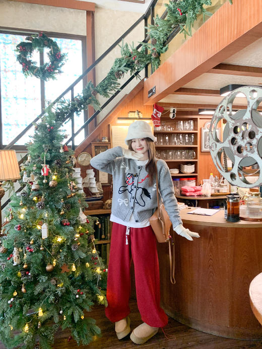 <曾小咸推荐>2.14现货秒杀 ！微信超特价！韩系可爱卡通刺绣毛衣 日常229.99 立减130 秒杀99.99！！ 商品图9