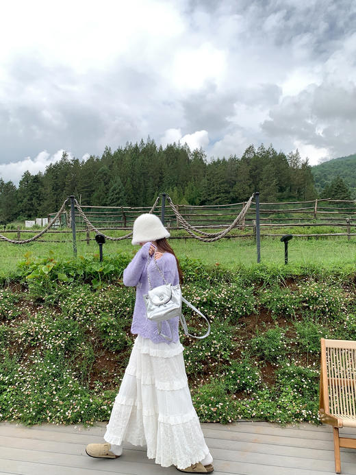 <曾小咸推荐>2.6现货秒杀 ！微信超特价！蕾丝花边立体蝴蝶毛衣 日常189.99 立减100 秒杀89.99！！ 商品图8