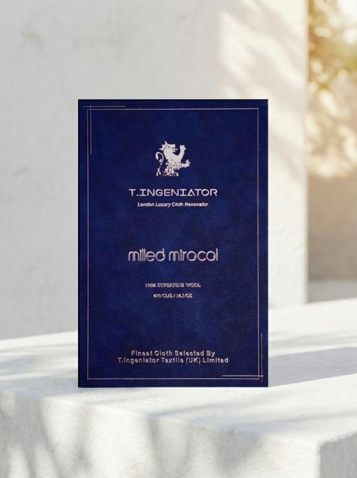 「5款可选」T.INGENIATOR Milled Miracle 缩绒整理100支澳洲美丽诺羊毛大衣 商品图5