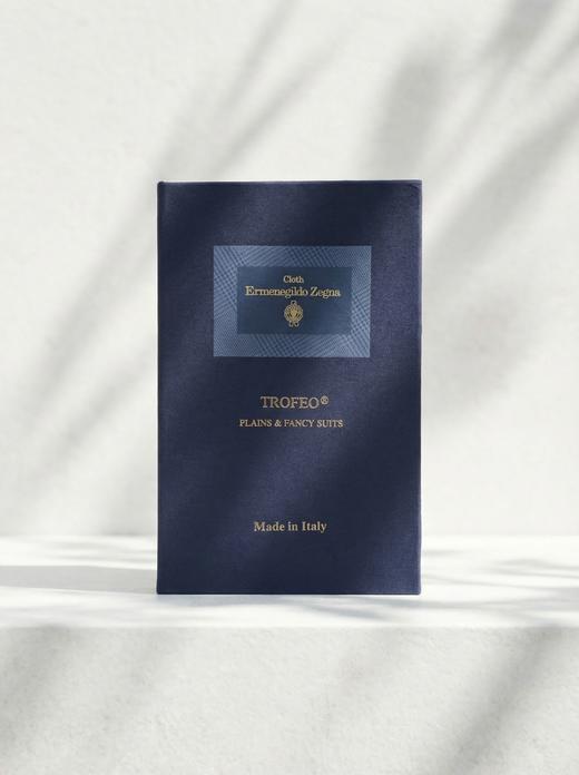 「40款可选」杰尼亚 Cloth Ermenegildo Zegna TROFEO 全麻衬西装套装 商品图4