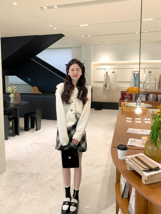 <曾小咸推荐>2.7现货秒杀 ！微信超特价！韩系毛边开衫 日常189 立减89.01 秒杀99.99！！ 商品图5