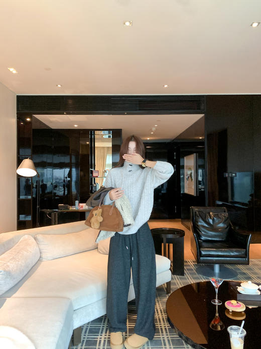 <曾小咸推荐>2.7现货秒杀 ！微信超特价！2色韩系抽绳休闲裤 日常189.99 立减100 秒杀89.99！！ 马甲 秒杀129.99！！ 商品图9