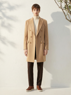 「5款可选」T.INGENIATOR Milled Miracle 缩绒整理100支澳洲美丽诺羊毛大衣