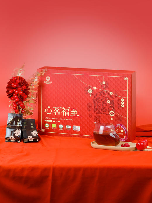 新年礼盒 高山有机乌龙茶 岩茶 有机大红袍/肉桂/水仙/春兰 /瑞香/百年老枞 商品图0