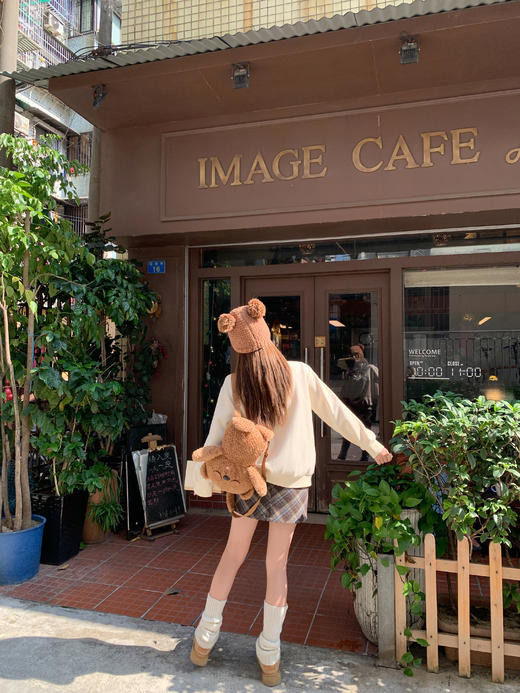 <曾小咸推荐> 2.5 现货秒杀 ！微信超特价！小马印花撞色翻领卫衣 日常209.99 立减120 秒杀89.99！！ 商品图7