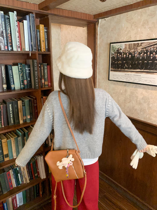 <曾小咸推荐>2.14现货秒杀 ！微信超特价！韩系可爱卡通刺绣毛衣 日常229.99 立减130 秒杀99.99！！ 商品图8