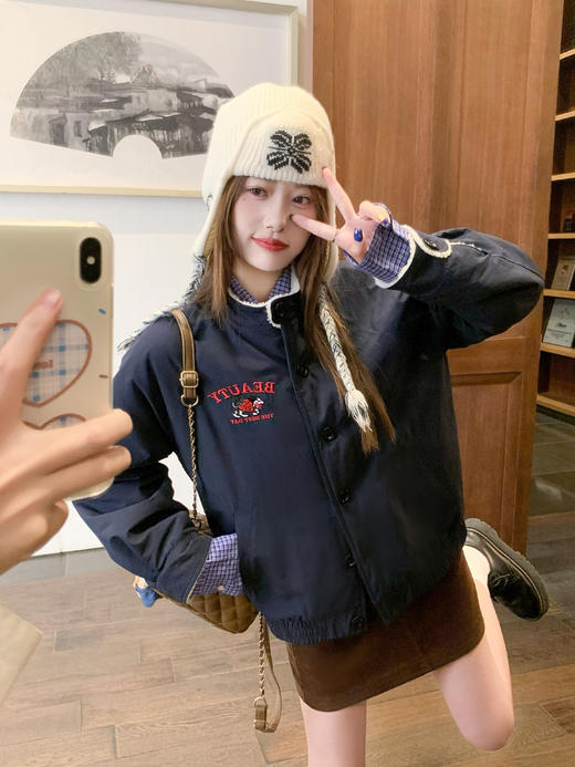 <曾小咸推荐>2.6现货秒杀 ！微信超特价！立领羊羔毛外套 日常269.99 立减130 秒杀139.99！！ 商品图11