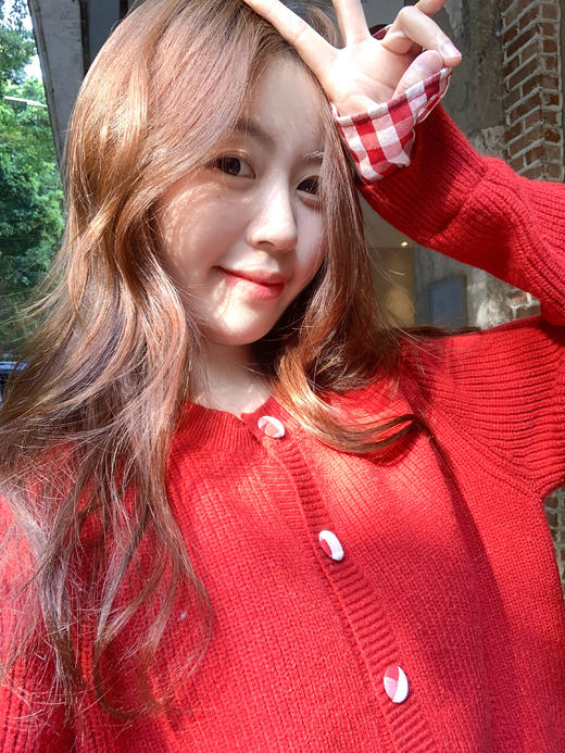 <曾小咸推荐>2.7现货秒杀 ！微信超特价！格子拼接针织开衫 日常229.99 立减130 秒杀99.99！！ 商品图9