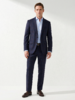 「60款可选」Scabal Galaxy 银河 Super 110's澳洲美丽诺羊毛全麻衬西装套装 商品缩略图1