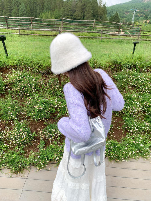 <曾小咸推荐>2.6现货秒杀 ！微信超特价！蕾丝花边立体蝴蝶毛衣 日常189.99 立减100 秒杀89.99！！ 商品图6