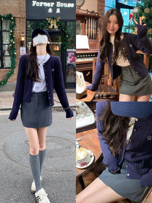 <曾小咸推荐>现货秒杀 ！微信超特价！针织开衫 日常159.99 立减70 秒杀89.99！！ 商品图8