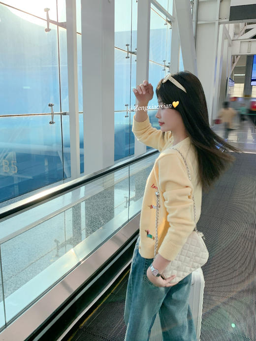 <曾小咸推荐>2.6现货秒杀 ！微信超特价！绣花小狗系扣毛衣开衫 日常189.99 立减100 秒杀89.99！！ 商品图10