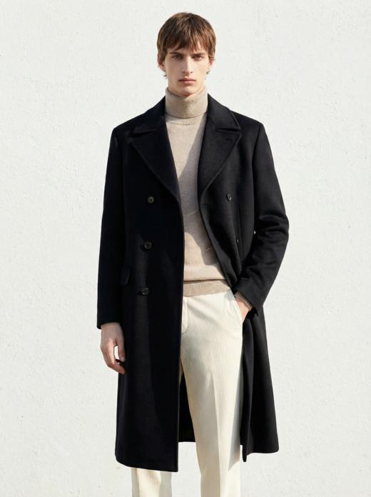 「5款可选」T.INGENIATOR Milled Miracle 缩绒整理100支澳洲美丽诺羊毛大衣 商品图2