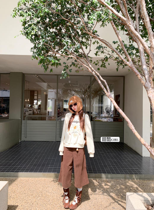 <曾小咸推荐>现货秒杀 ！微信超特价！复古七分休闲裤 日常169.99 立减90 秒杀79.99！！植绒狗狗毛衣 秒杀89.99！！ 商品图7