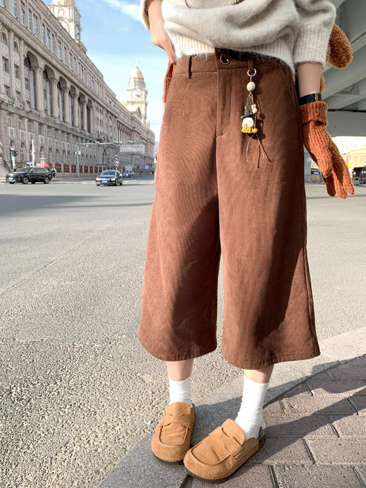 <曾小咸推荐>现货秒杀 ！微信超特价！复古七分休闲裤 日常169.99 立减90 秒杀79.99！！植绒狗狗毛衣 秒杀89.99！！ 商品图12