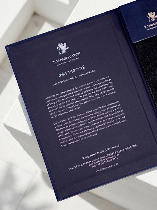 「5款可选」T.INGENIATOR Milled Miracle 缩绒整理100支澳洲美丽诺羊毛大衣 商品图6