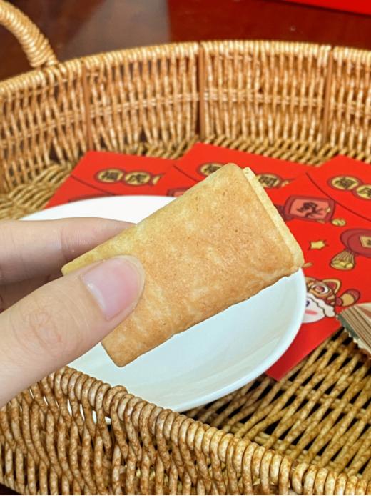 🔥叮咚熊首款限定书法文创拜年礼盒🌟【叮咚熊龙凤蛋卷】🍂叮咚熊龙凤蛋卷限定款☄‼ 302g*2加赠➕同款手提礼袋高550mm  商品图5