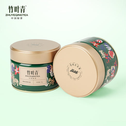【2025春茶现货】竹叶青绿茶 峨眉高山绿茶特级50g单罐装 商品图3