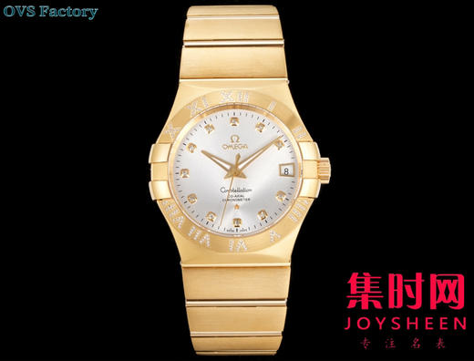 经典传承，卓越新生——欧米茄OVS星座情侣系列 罗马圈钻刻款 男士腕表 表径38mm 商品图0