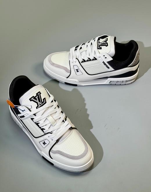 中性款皮面系带低帮板鞋运动鞋ba 商品图1