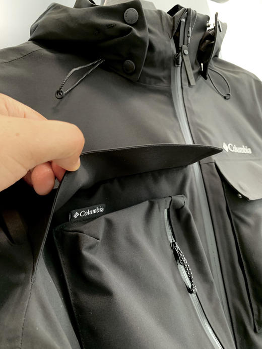 原单正品 Columbia哥伦比亚穿行系列防水冲锋衣外套可配内胆冲锋衣，越南产！！无质量问题不退换 商品图5