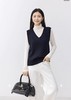 「任选2件立减20元 拉夫风减龄马甲系列！精选澳洲美丽诺羊毛 AVANN 羊毛马甲扭花马甲深V背心 商品缩略图7