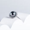 大溪地黑珍珠太阳花戒指 JZ25 商品缩略图1