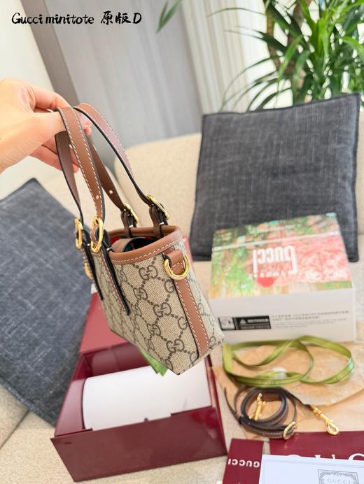 古驰 emblem系列 新款mini托特包(LZ) 商品图4