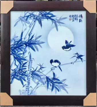 花鸟小瓷板 商品图2