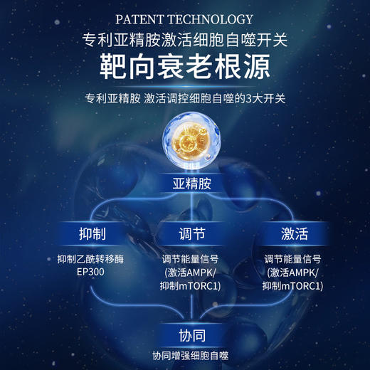 【效期27年3】Orthomol 奥适宝 亚精胺焕龄CP饮 冲剂+片剂  30包/盒 熟龄肌抗衰祛黄提亮 保税仓发货 商品图3