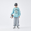 【代发】蓝汽水男童上衣青少年小狗图案印花全棉卫衣浅花灰/浅青蓝 商品缩略图3
