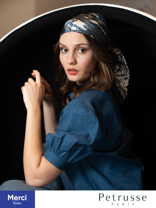 Petrusse 贝图丝 Eve soie 秘林幽梦 真丝方巾 商品图11