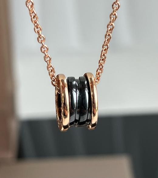 独家对版CNC数控精雕 精工高定 宝格丽BVLGARI B.zero系列陶瓷项链 每个女生都绕不开的一款，万年经典百搭 随意入不出错~ 商品图5