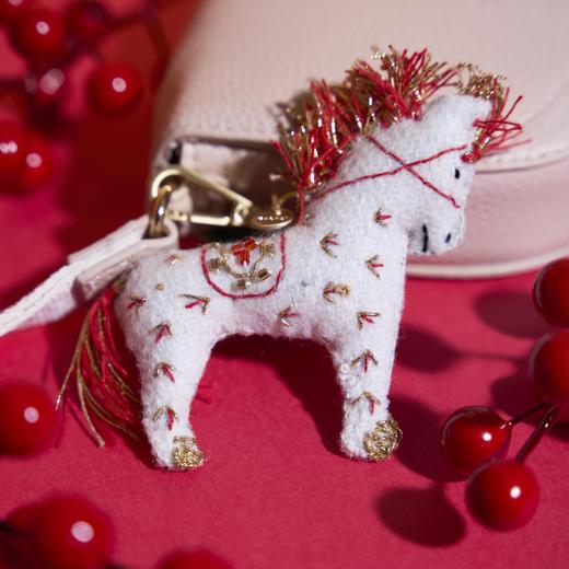 心艺手作：骏马迎福小马挂饰 Fortune Horse Stitched Bag Charm 商品图1