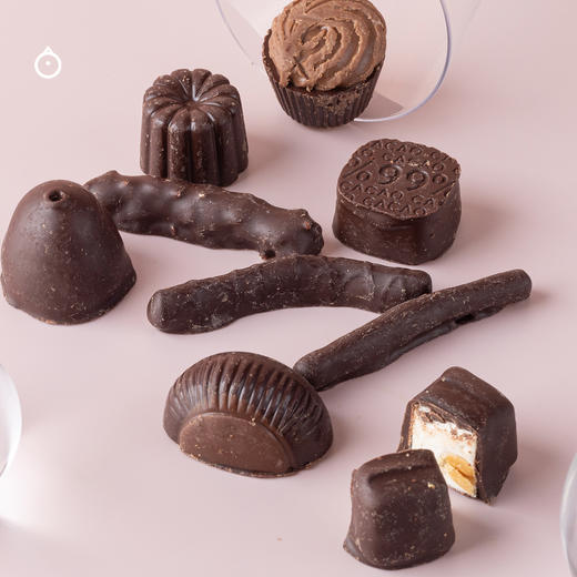 企鹅市集|法国Michel Cluizel巧克力金匠 bonbon巧克力礼袋 酒心/多口味夹心/橙皮条巧克力 商品图5