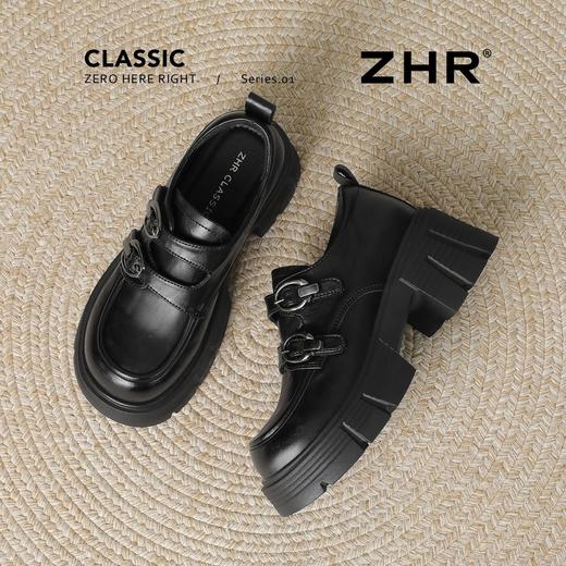 ZHR则则时尚百搭厚底增高深口单鞋2026春季新款轻便舒适通勤女鞋 商品图4