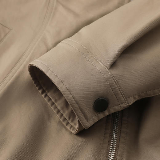 GXG男装26春季时尚格纹撞色设计日常百搭简约翻领男式休闲夹克K&C 商品图8