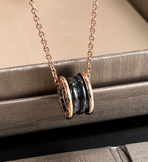 独家对版CNC数控精雕 精工高定 宝格丽BVLGARI B.zero系列陶瓷项链 每个女生都绕不开的一款，万年经典百搭 随意入不出错~ 商品图2