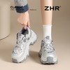 ZHR则则厚底老爹鞋女2025秋冬新款灰色户外休闲鞋百搭增高运动鞋 商品缩略图5