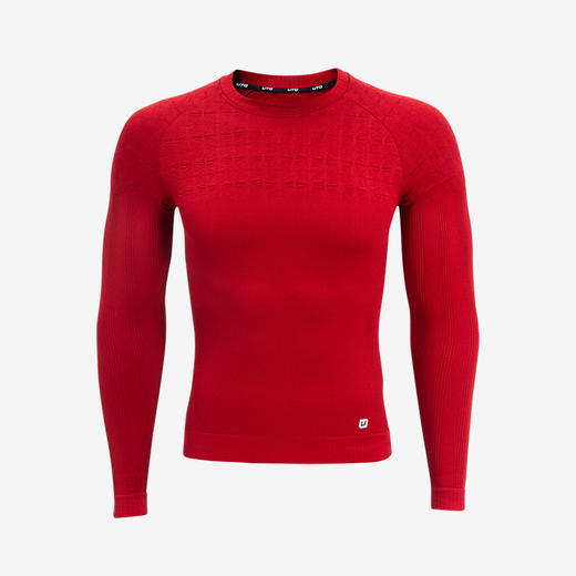 UTO/悠途铜钱纹圆领衫亲子装新年定制款礼盒装新年家庭装红色卫衣 商品图4