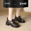 ZHR则则复古厚底5cm增高粗跟乐福鞋2026春季新款轻便通勤百搭单鞋 商品缩略图7