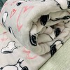 出口老美史努比满印牛奶绒毛毯 商品缩略图5